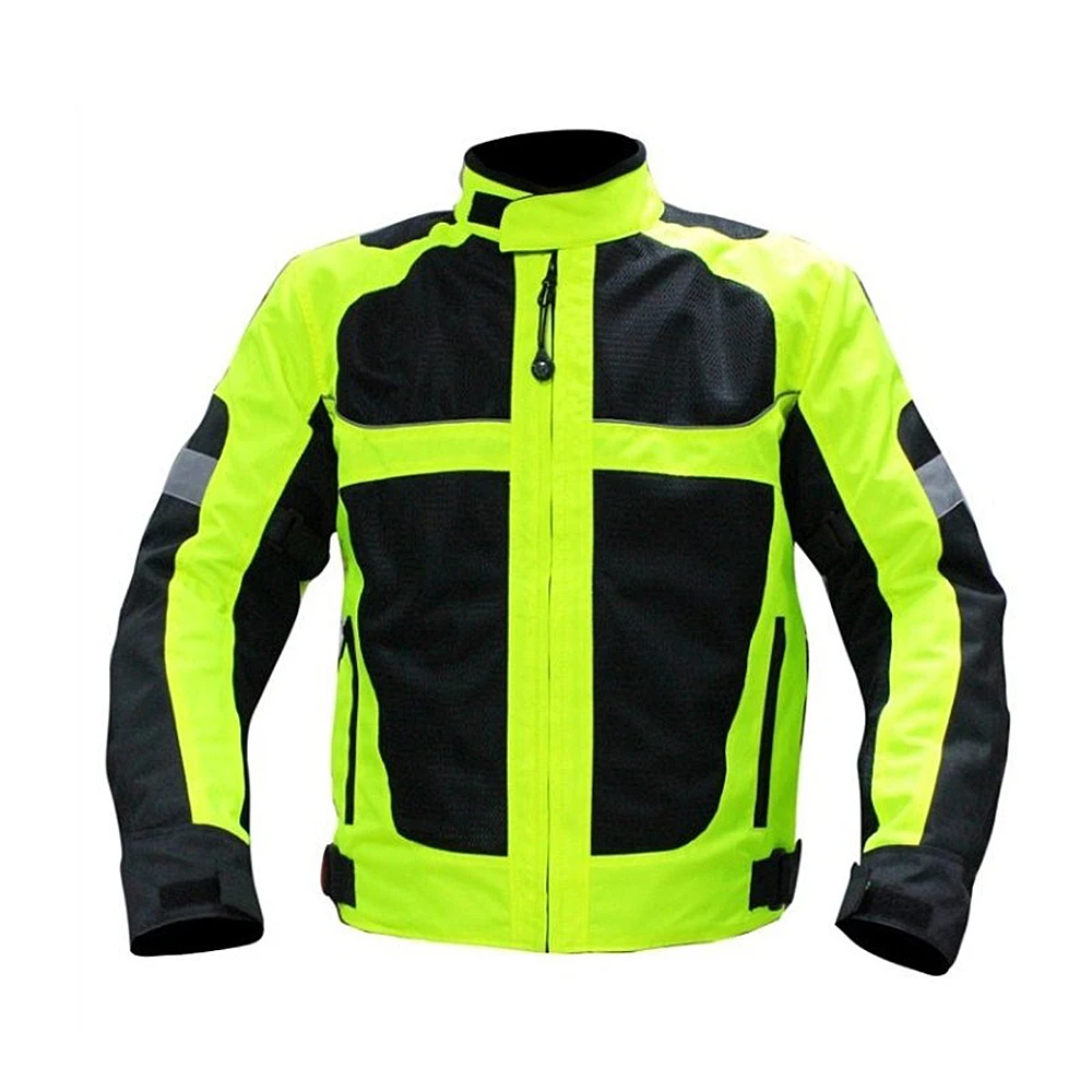 

Motorcycle Reflective Safety Windproof Riding Off-Road Racing Sports Jacket Clothing Motorbike Protective Gear Clothing