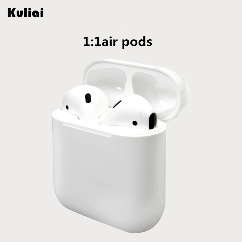 

1:1 for air pods copy earphone Wireless Bluetooth Smart touch Mini headset for iphone iPad In-ear with charging box earbuds