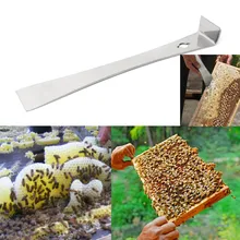Beekeeper J Shape Hive Beekeeping Bee Hook Equip Stainless Steel Scraper Tools hot