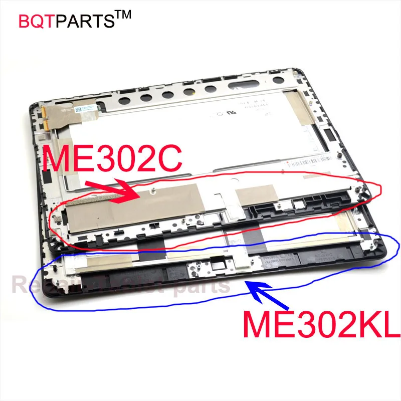 

BQT Universal 10.1 inch For ASUS MeMO Pad FHD10 ME302C ME302KL 5425N FPC-1 Lcd with Touch Screen Digitizer Sensor Tablet Parts