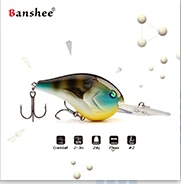 Banshee 115 мм 10 г Maximus Рыбацкая приманка VM01 погремушка звук воблер искусственная жесткая приманка Джеркбейт Плавающий Гольян