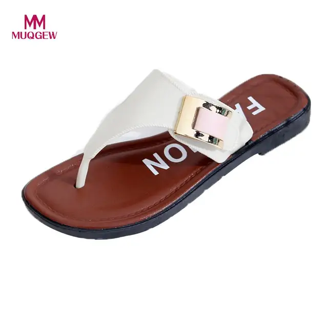 Women Summer Slipper Sandals Casual Beach Shoes Home Fashion Flat Flip Flops Shoes Indoor&Outdoor Women Shoes Flip Flops