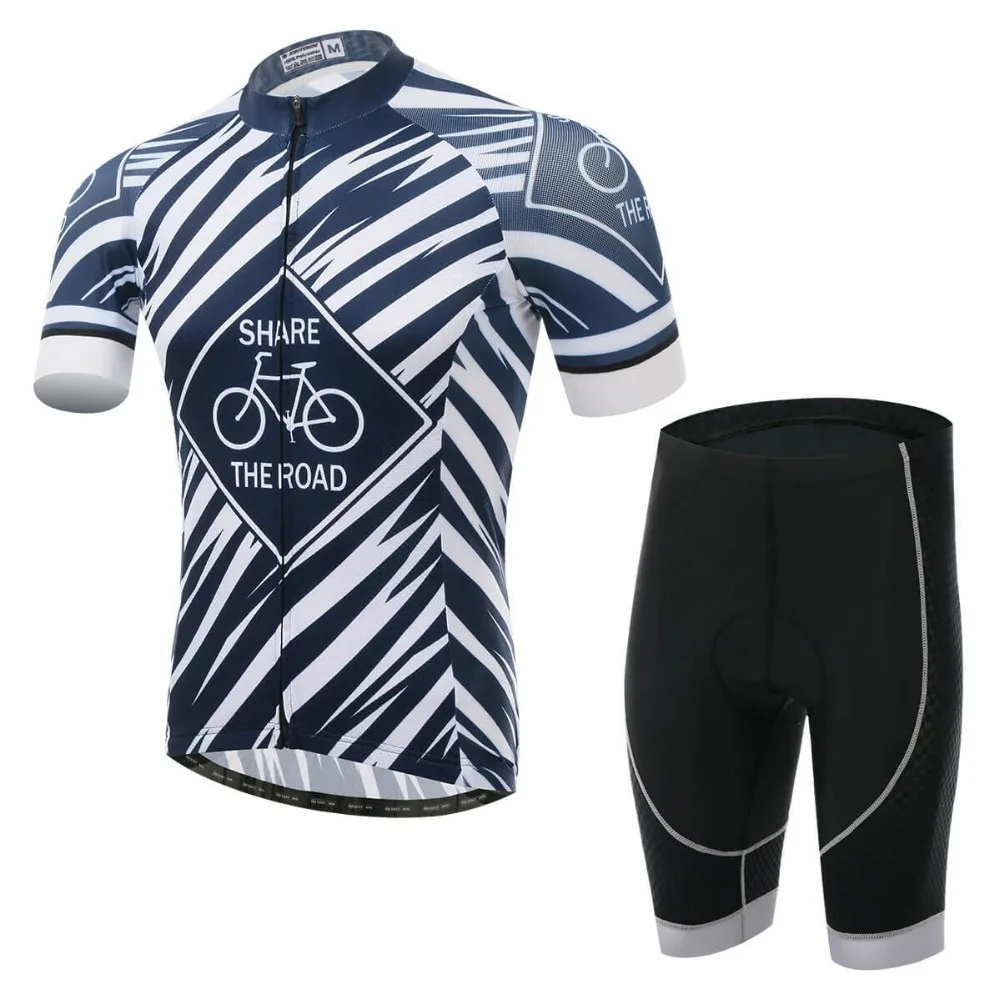 

XINTOWN Cycling Jersey Short Sleeve Set Bike Cycling Breathable Quick-drying Clothes Suit Men/Women High Elasticity Summer Wear