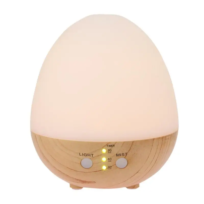 

Filterhualv Egg Shape USB Ultrasonic Air Purifier Aroma Diffuser air Humidifier Mist Maker with Multi-Color LED for Home Car Use