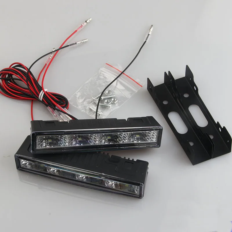 Автомобильные светодиодные лампы DRL SMD2835 дневные ходосветильник огни ходовые
