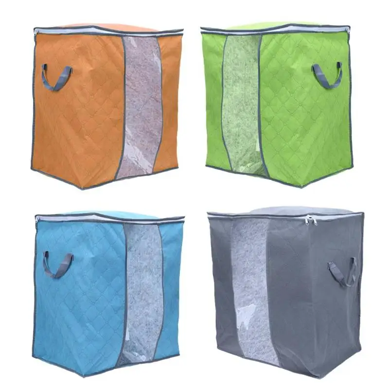 

Bamboo Charcoal Clothes Bedding Duvet Zipped Pillows Non Woven Storage Bag