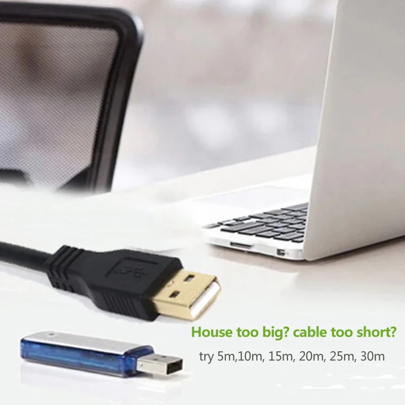 USB Удлинительный кабель ULT Best 5 м 10 15 20 25 30 2 0 Активный ретранслятор типа Папа мама