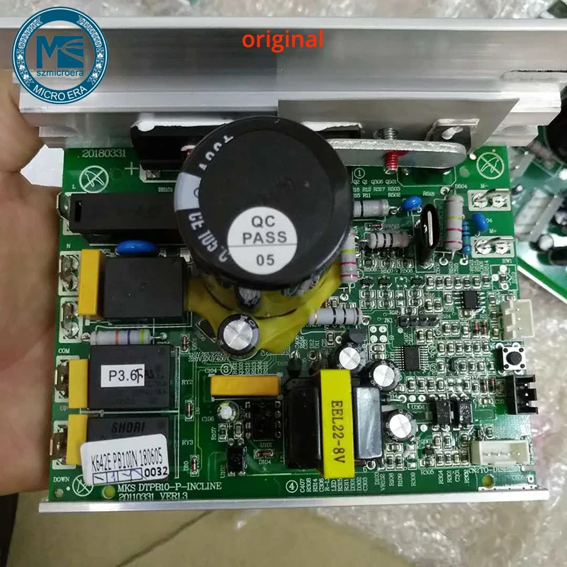 

Treadmill controller circuit card JF200 MKS DTPB10-P-INCLINE 3pin for universal treadmill motor speed control