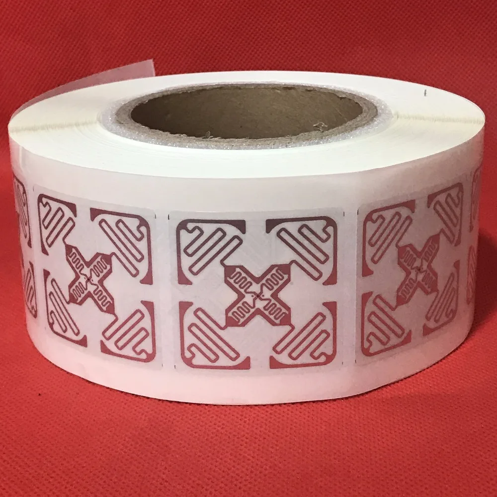 Смарт-клейкие пассивные RFID-метки этикетка УВЧ RFID-метка наклейка Impinj H47 влажная