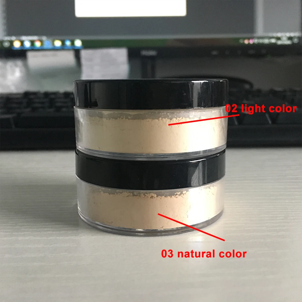 

KNIYEA Translucent Pressed Powder with Puff Smooth Face Makeup Waterproof Foundation Loose Skin Powder Maquiagem