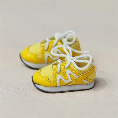 yellow 1/8 BJD кукольная обувь спортивная обувь-Blyth OB momoko Pullip LTI - Цвет: yellow