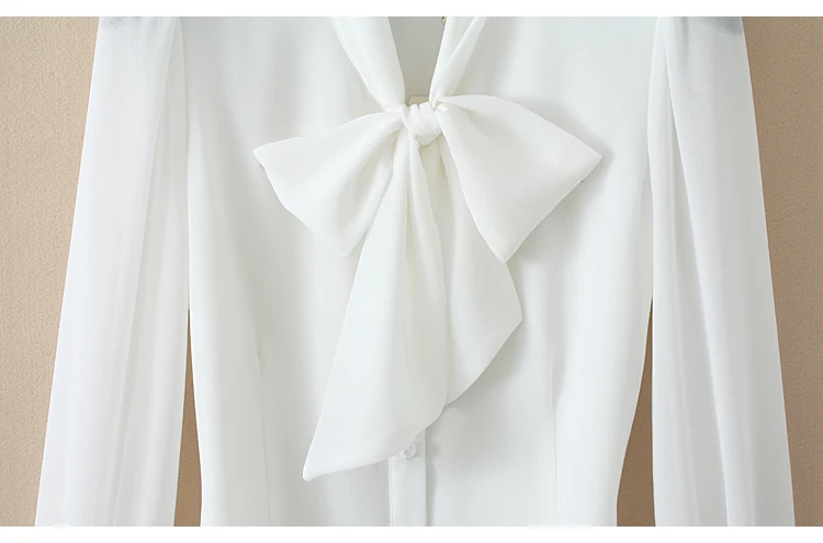 Блузка-комбидресс женские блузки с длинными рукавами элегантные блузки шифоновые блузки повседневные рубашки осень женские топы офисная одежда