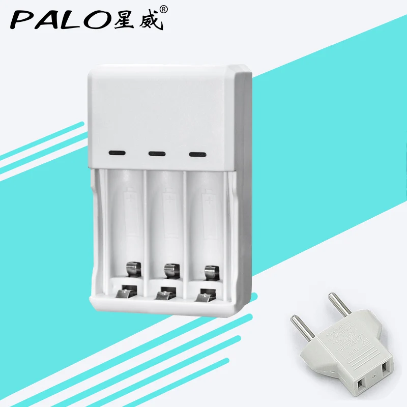 3 slots nimh nicd 1.2V battery charger for aa aaa rechargeable battery