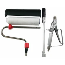 23x7 см безвоздушный распылитель краски пистолет адаптер роликовая рама давление роликовый полюс с 30 см распылитель расширение и безвоздушный распылитель