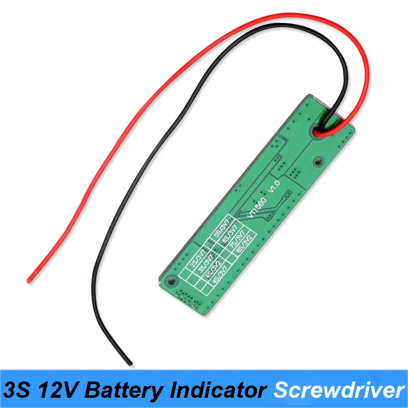 Screwdriver 12V Lithium Battery Capacity Tester Panel Electric Power Display Indicator Board batteries for screwdriver USE JY28