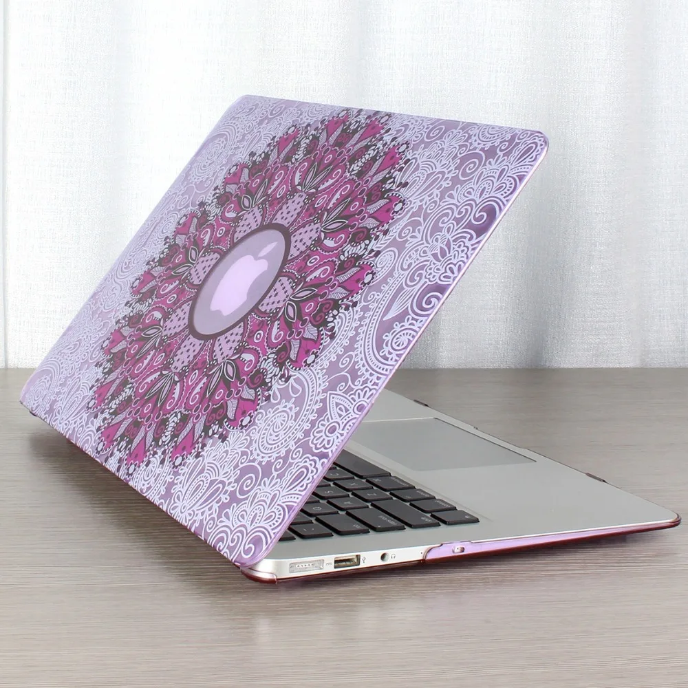 Crystal Case для Apple Macbook Air 13,3 11 Pro 13 12 15 ноутбук Retina печати Обложка Touch Bar крышка клавиатуры A1466 A1932