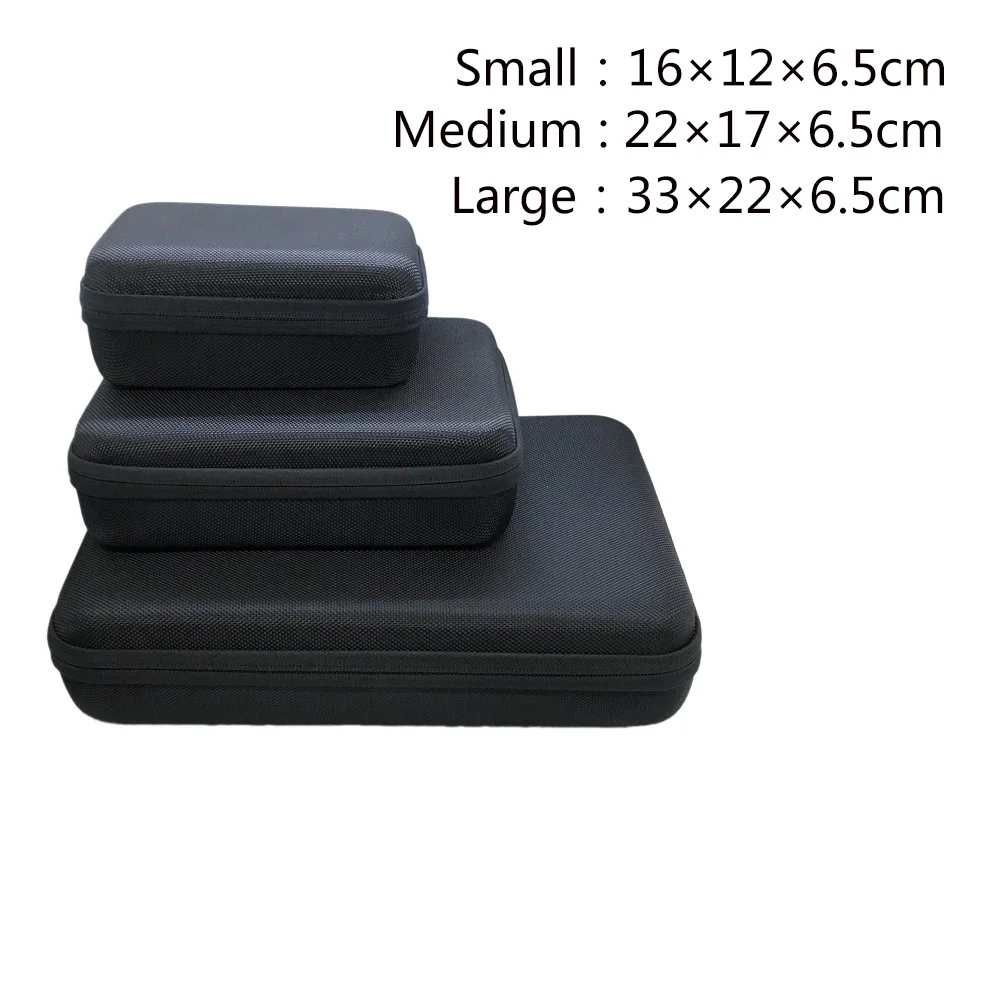

Gopro hero 7 6 5 4 3+ Session Accessories Portable Storage Bag Box Carry Travel Collection Case Small Medium Large Size