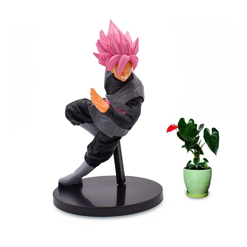 18 cm Anime Dragon Ball Z Super Goku Black Zamasu Son Goku FES PVC Action Figure Doll Model Toy Christmas Gift For Children