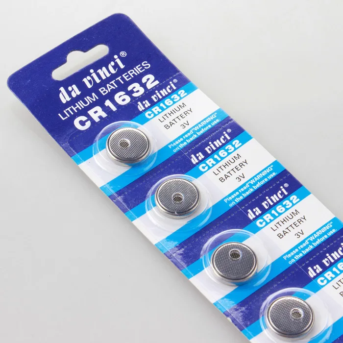 Button battery 5 Pcs/lot CR1632 BR1632 DL1632 ECR1632 LM1632 lithium