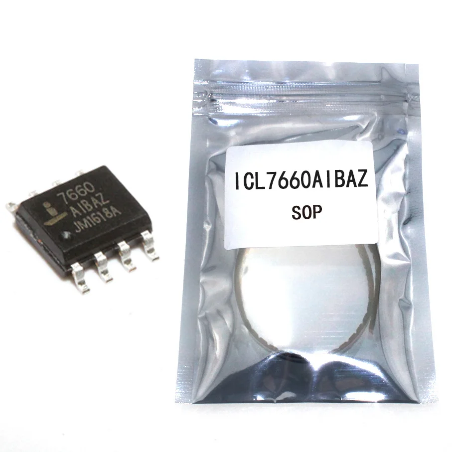 

20PCS ICL7660AIBAZ SOP8 ICL7660AIBA SOP ICL7660 Charge Pump INV/STPUP/STPDN -1.5V to -12V/1.5V to 22.8V 45mA new original
