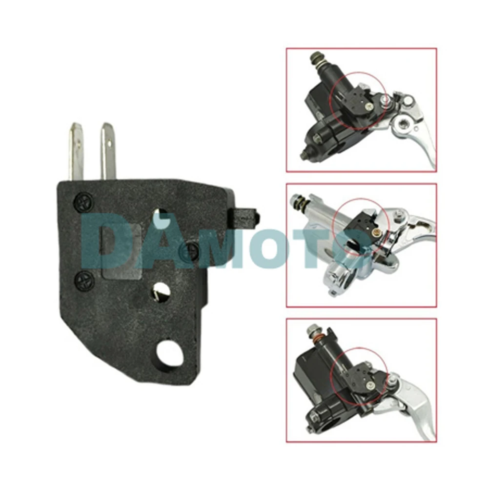 Universal Front Right Hand Brake Lever With Stop Light Switch – For Pit Bike, Quad, ATV