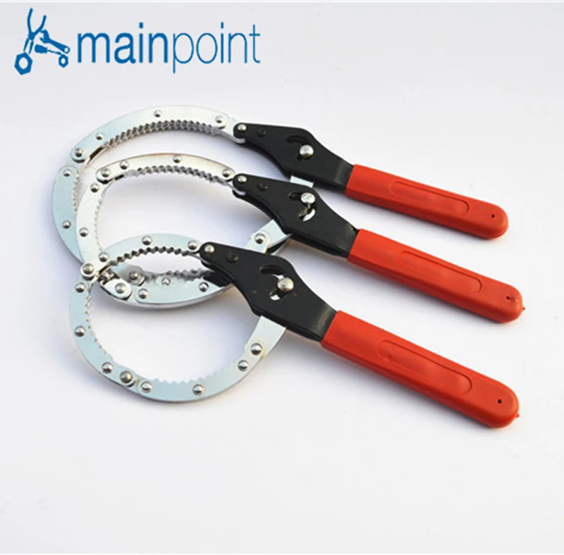 

Mainpoint New Carbon Steel Oil Filter Wrench Car Oil Filters Remover Spanner Automobile Repair Tool Three Sizes