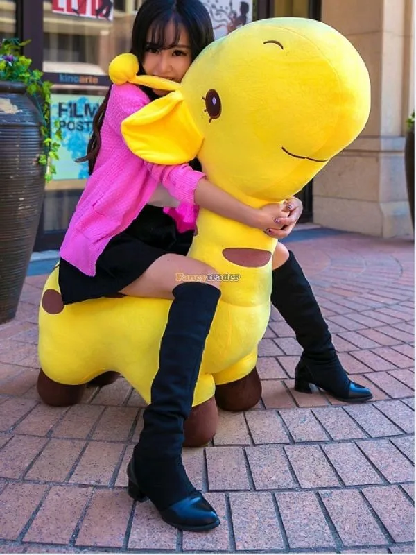 Fancytrader 39'' 100cm Jumbo Big Plush Stuffed Giant Giraffe, Free Shipping FT50850 (5)
