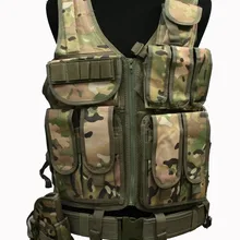 USMC Тактический Охота боевой жилет(Мультикам) пистолет Вязаные Жилеты для женщин