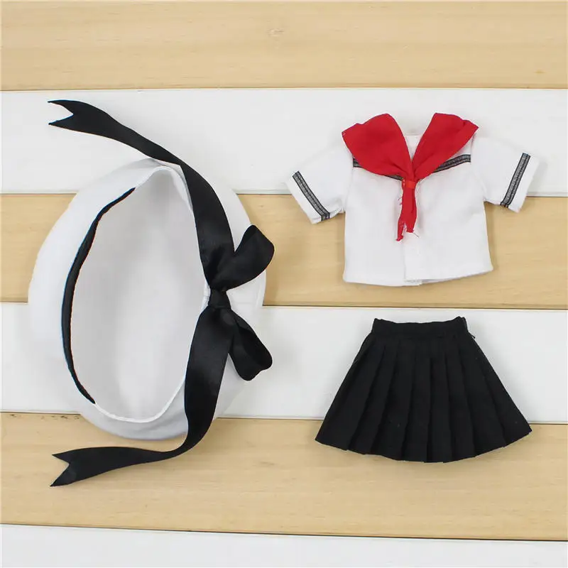 Blyth doll icy licca body campus костюм Cardcaptor Sakura Kinomoto Sakura Униформа шляпа костюм моряка - Цвет: set