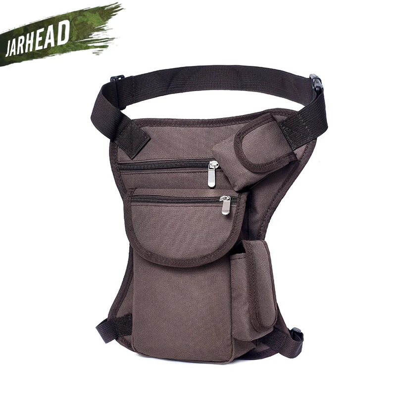 Riñonera militar de lona para hombre, bolsa pierna para la cintura, impermeable, de calidad, para viaje de - AliExpress Deportes y entretenimiento
