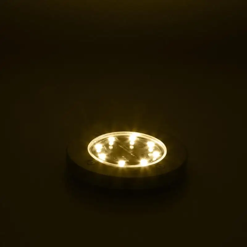 4pcs 8 LED Solar Light Ground Water-resistant Path Outdoor Solar Garden Light Yard Lawn Pathway LED Lamp Dropshipping