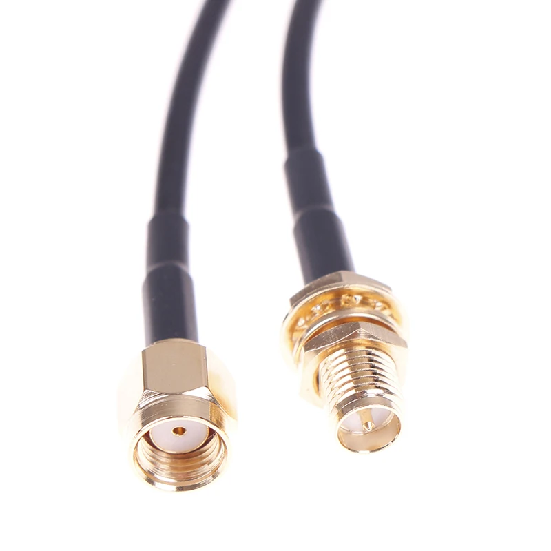 Universal 5m Standard RP-SMA Male to Female MF Jack Wifi Antenna Extension Cable Lead Wire Gold Plated Universal 5m Standard RP-SMA Male to Female MF Jack Wifi Antenna Extension Cable Lead Wire Gold Plated