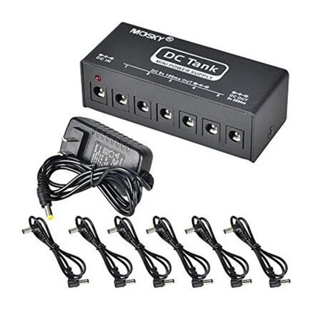 

Guitar Effect Pedals Power Supply 10 Isolated Output 9/12/18V with Voltage Short Circuit / Overcurrent Protection dropshipping