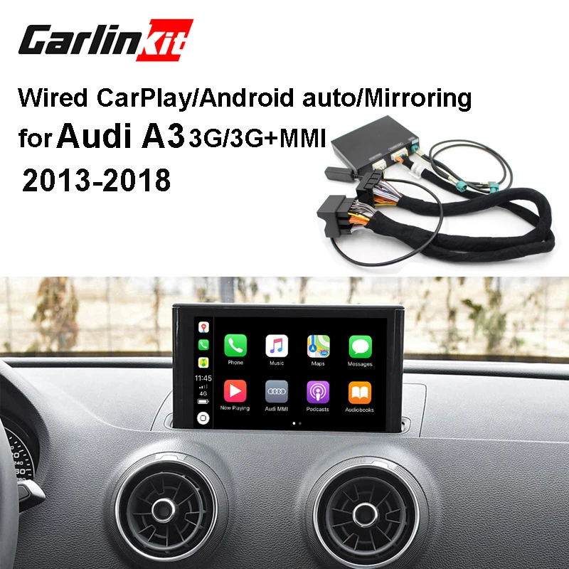 Carlinkit Wired Apple Carplay Decoder For Audi A3 B9 3g 3g