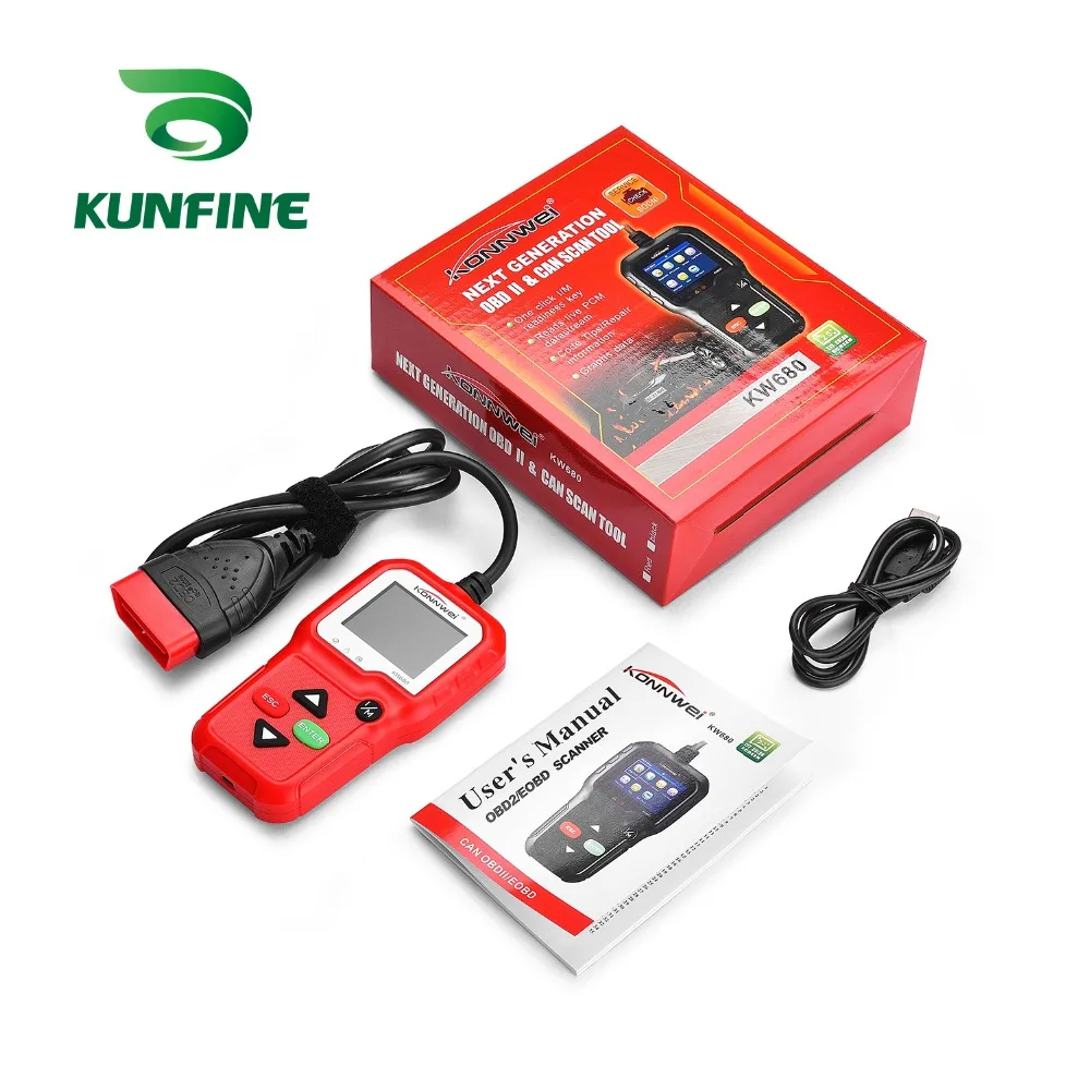 Auto Diagnostic Tool Car engine code Scanner Vehicle fault reader KF-A1177-29