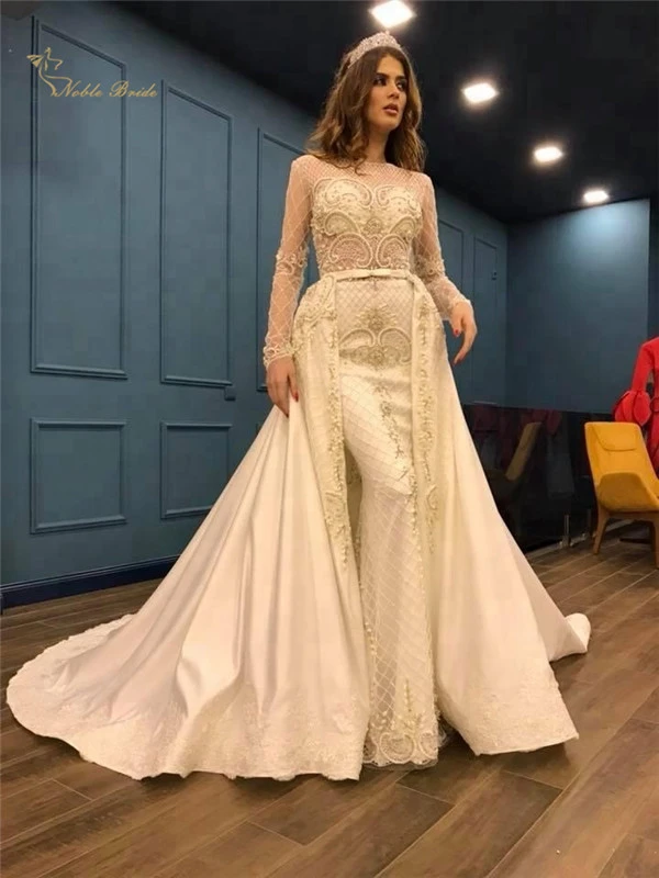 long sleeve champagne bridesmaid dresses