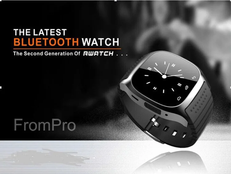 M26 Bluetooth Смарт часы наручные часы smartwatch с набор SMS напоминание музыкальный плеер шагомер для смартфонов Android samsung