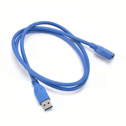 JETTIGN 1,5 м 5FT 5 Гбит/с, высокая Скорость USB 3,0 мужчин и женщин кабель-удлинитель шнура оптовой