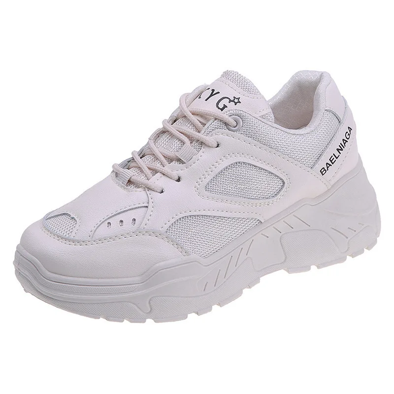 

2019 Spring New Pattern Ventilation Dad Shoe Woman Korean Ulzzang Original Su All-match Increase Student Shoe