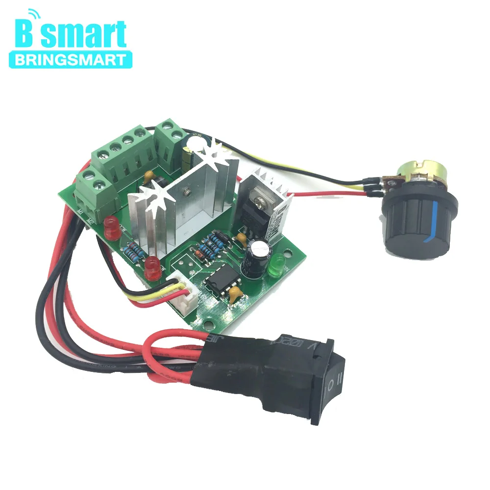 Bringsmart CCM6N DC PWM управление Лер 6A 6 в 12 В 24 в 30 в переключатель управления обратным мотором Запуск остановки CW CCW использование для мотор-редуктора DC 24 В