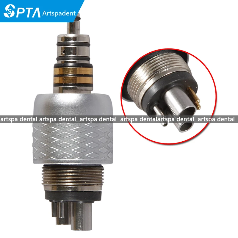 

W&H compatible Quick Coupling 6Holes For Fiber Optic Handpiece