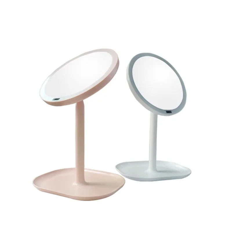 

New Hot Rechargeable Motion Sensor LED Light Vanity Mirror 7X Magnifying 360 Rotation Infrared Induction Makeup Mirror