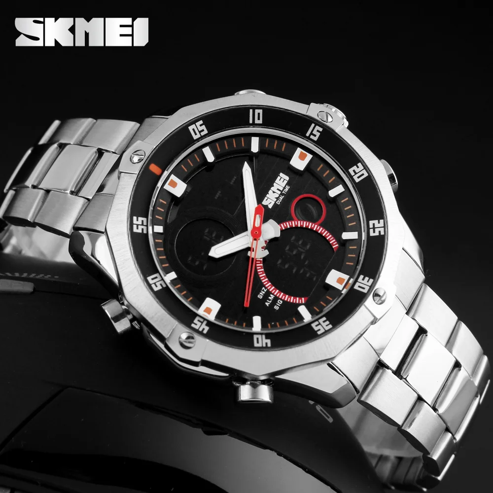 Новые SKMEI часы мужские G стиль Wateproof S Shock спортивные Топ бренд класса люкс LED