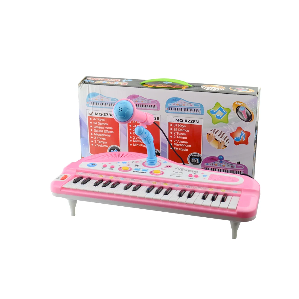 Children Learning 37 Keys Mini Electronic Keyboard Musical Instrument Toys with Microphone Early Educational Electone Piano Children Learning 37 Keys Mini Electronic Keyboard Musical Instrument Toys with Microphone Early Educational Electone Piano