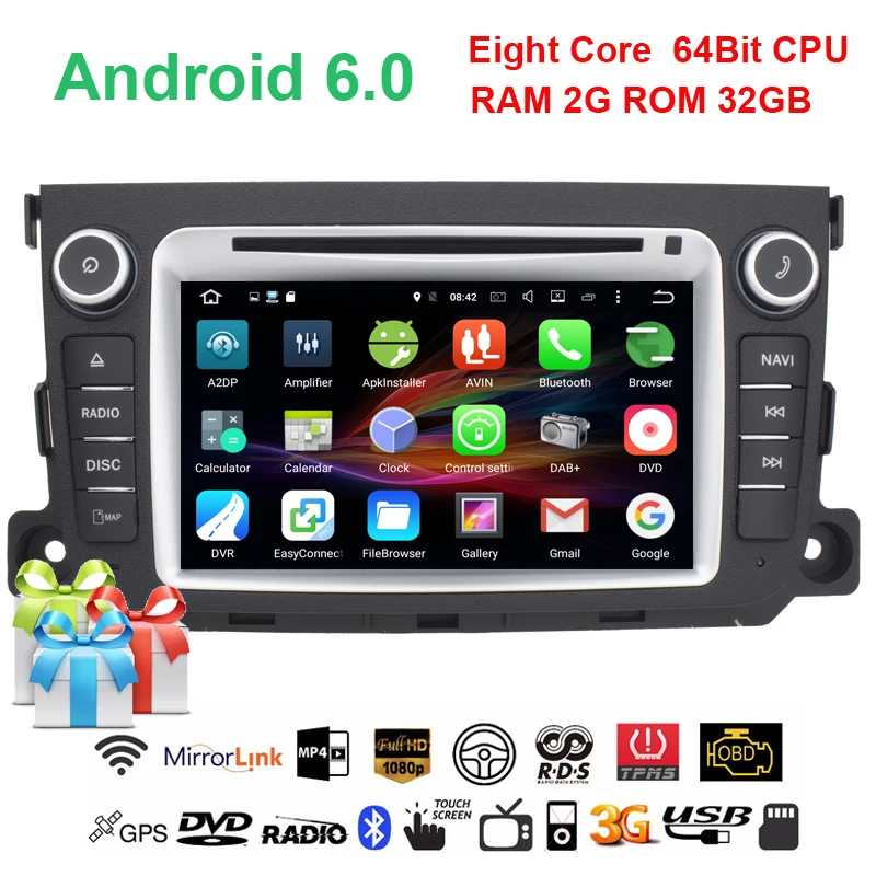 Octa 8 core Android 6 0 1 Car DVD Player GPS For Mercedes Benz font b