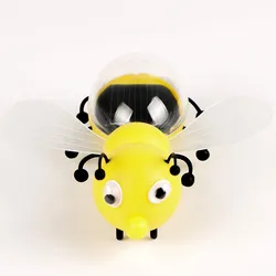 Funny Solar Powered Guarding Little Bee Gadget Brain Education Toys Insect Solar G