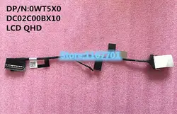 Новый оригинальный ноутбук/ноутбук lcd/светодиодный/LVDS кабель для Dell XPS13 9350 9360 0WT5X0 AAZ80 lcd QHD DC02C00BX10