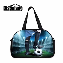 Dispalang footbly 3D печать Большая Дорожная сумка для мужчин бренд вещевой мешок soceelly дизайн плеча Путешествия носить на сумки для мальчиков