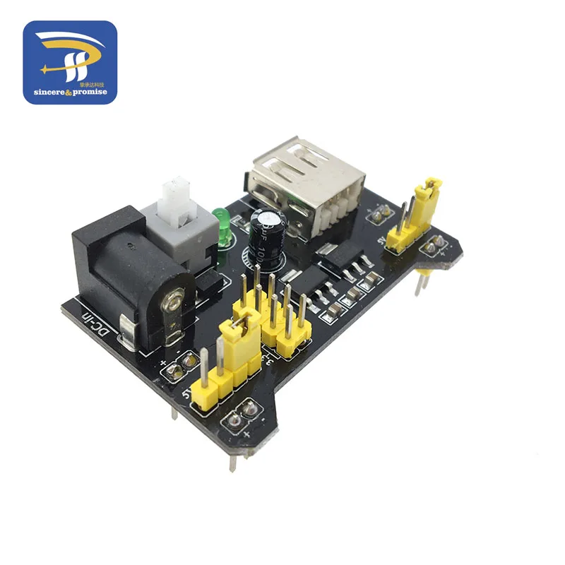 MB102 макетная плата питания Модуль 2-way 3,3 V 5V пайки хлеб доска для Arduino DIY регулятор напряжения