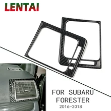 LENTAI Авто Стайлинг приборная доска выход авто углеродного волокна интерьерные наклейки для Subaru Forester- аксессуары